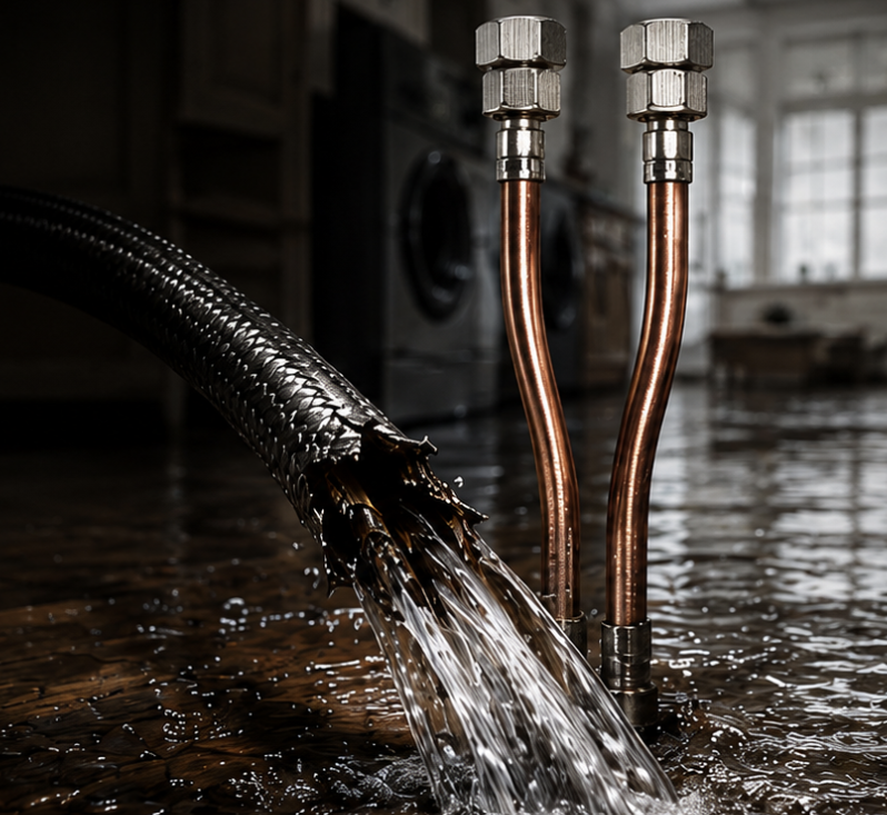 WSG Group plumber installing NO BLOWS copper tap tails